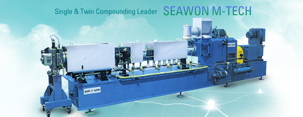 SEWON M-TECH compounding extrusion line